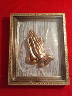 3 D Praying Hands Picture 