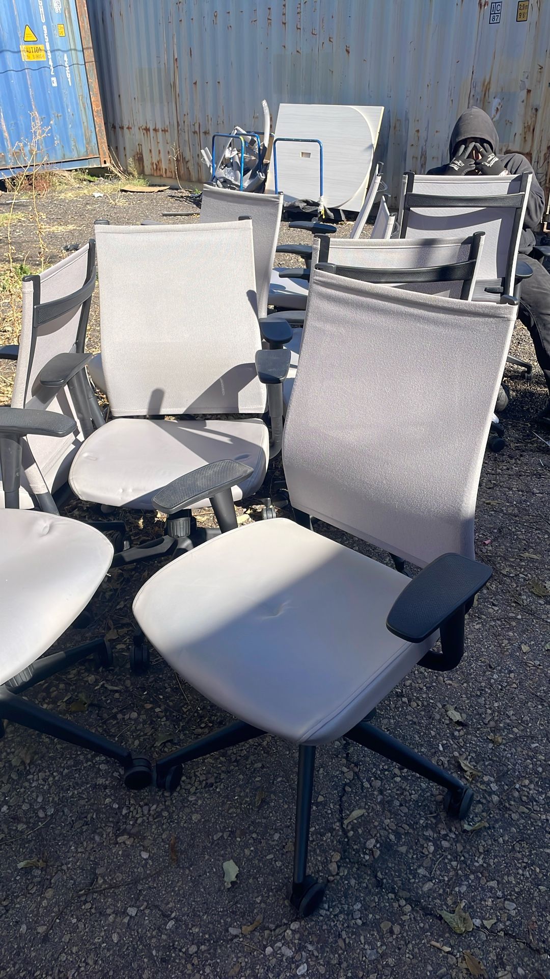 Office Chairs 10 Bucks A Piece Take Them All For 100$ 11 Chairs 