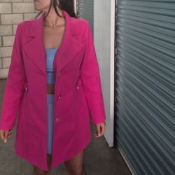 Hot Pink Coat 💗 