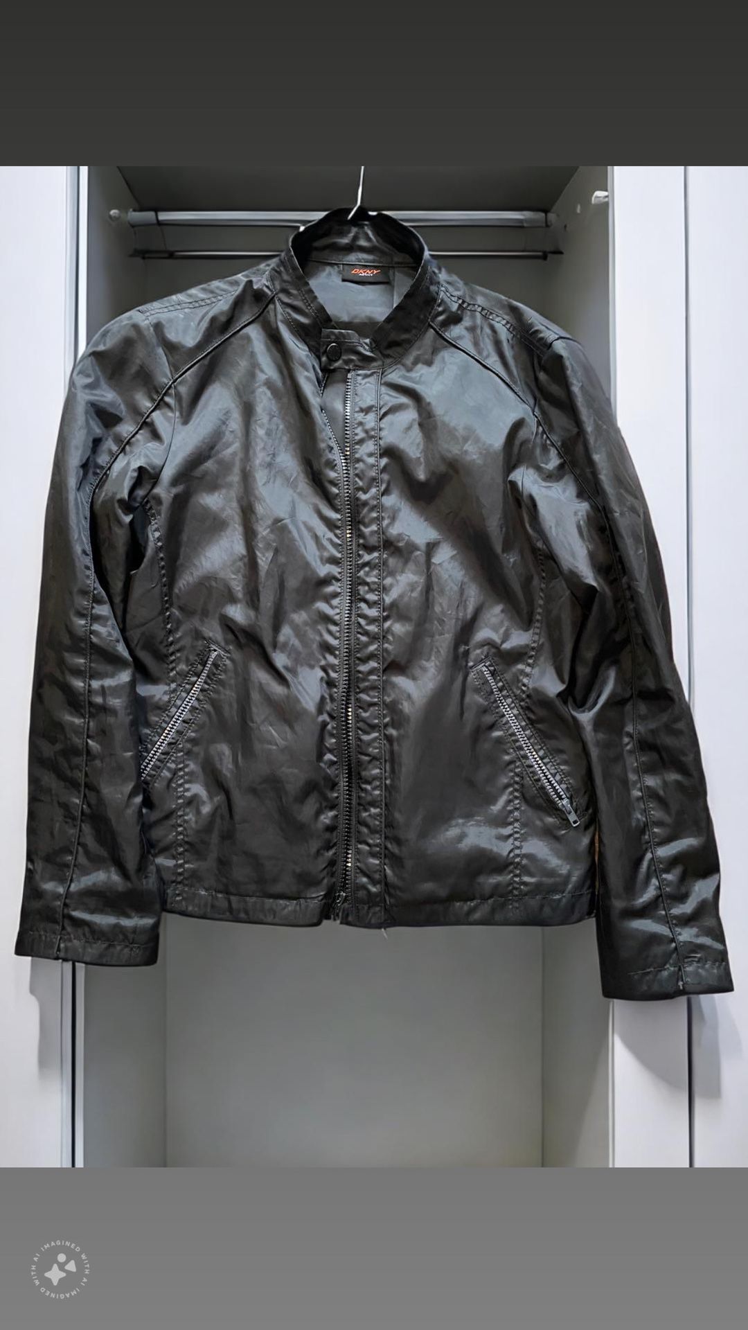 Men’s DKNY Black Bomber Jacket