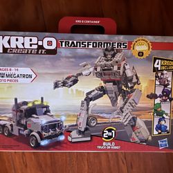 NEW Transformers MEGATRON - KREO KRE-O - Like Lego