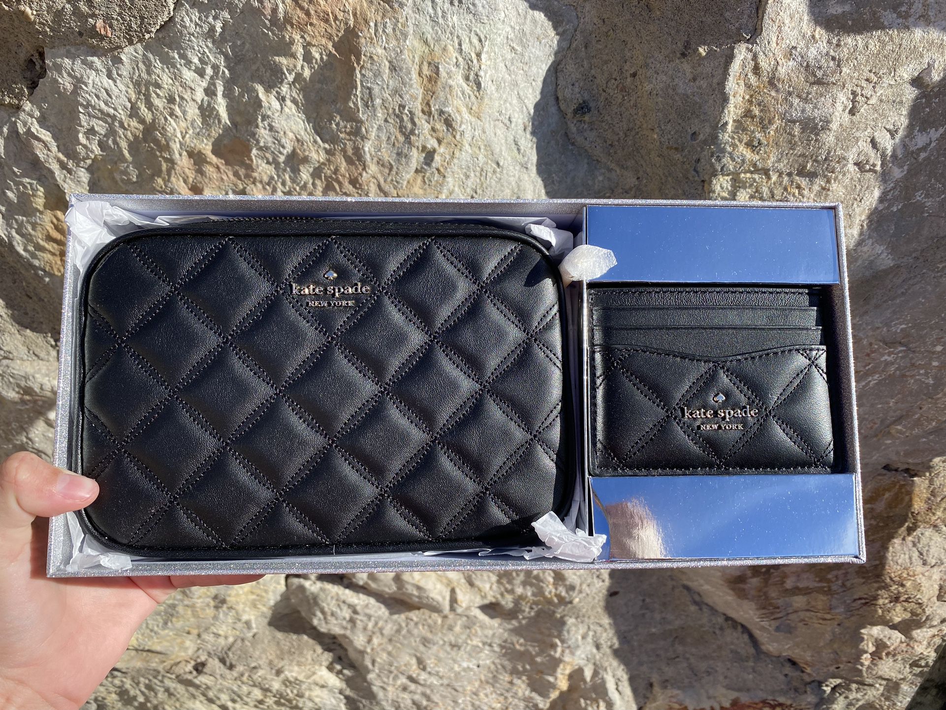 Authentic Kate Spade Handbag/wallet Set