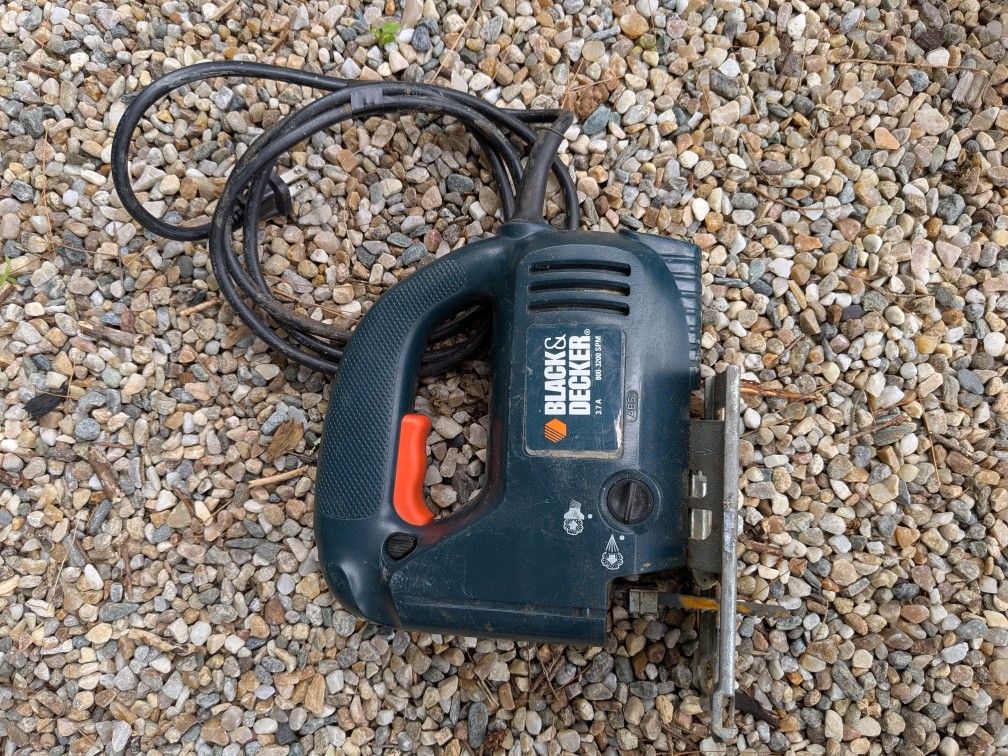Black & Decker Jigsaw – 3.7A, (contact info removed) SPM – Tested & Working