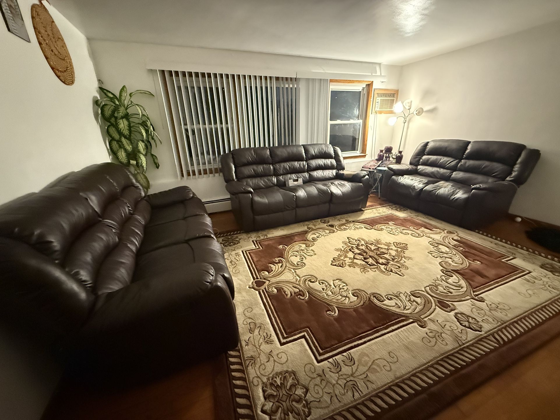 Brown Leather Couches 