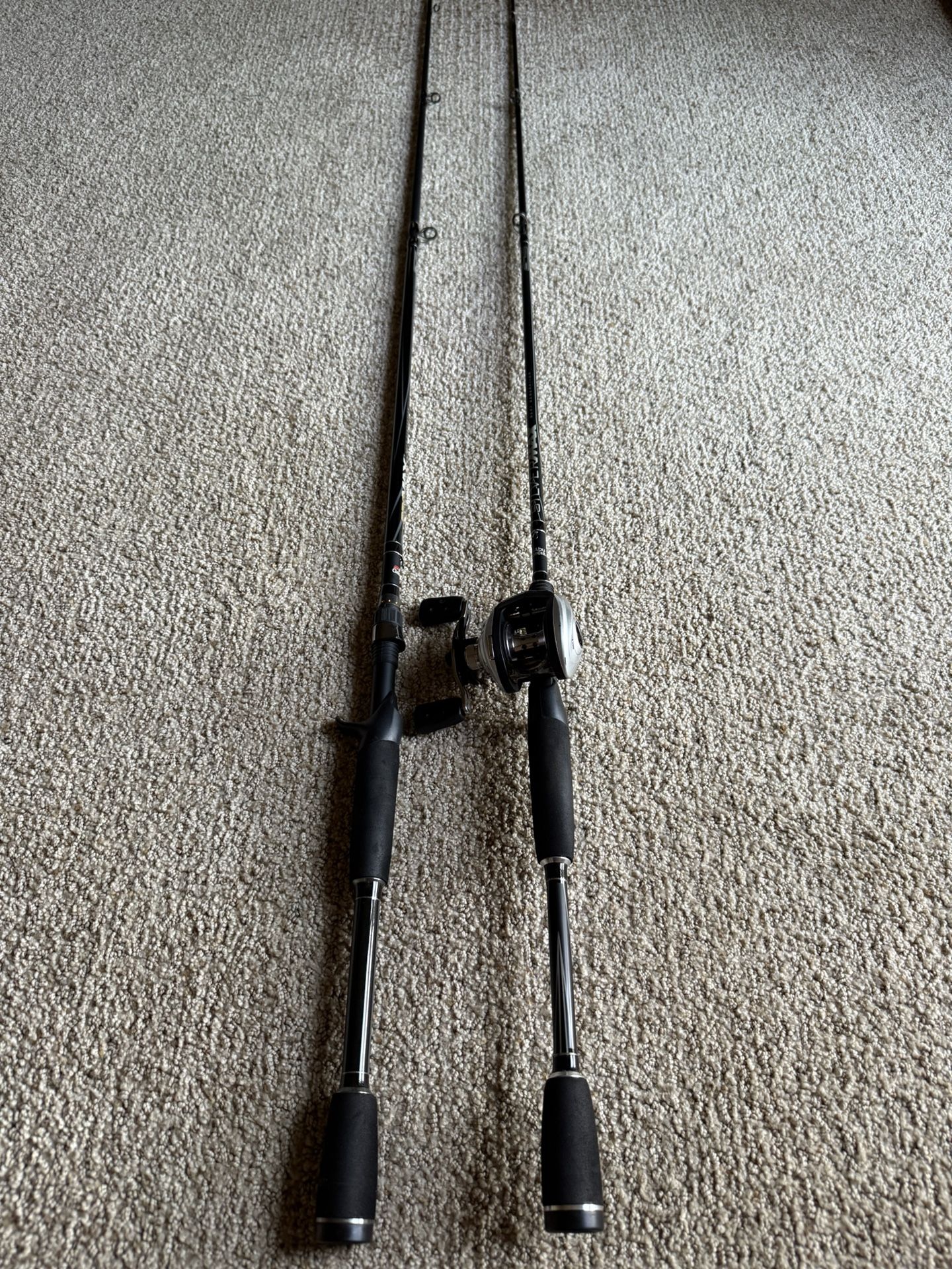 Abu Garcia Bait-caster Fishing Rods With One Reel