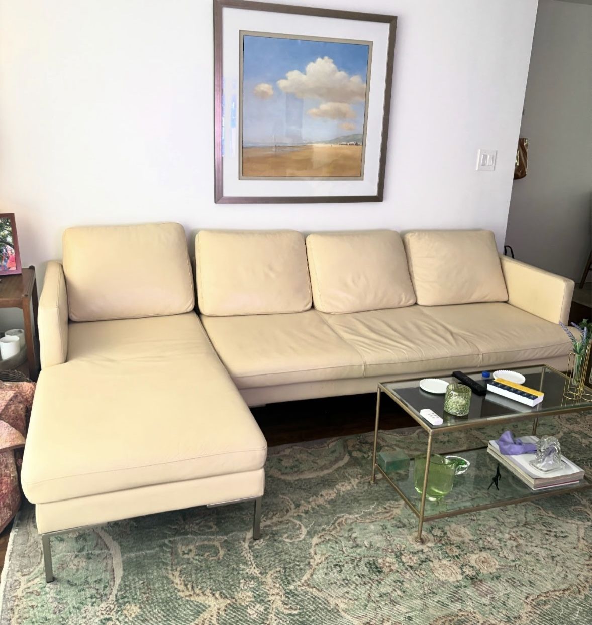 Gorgeous Leather Sofa - Great Price