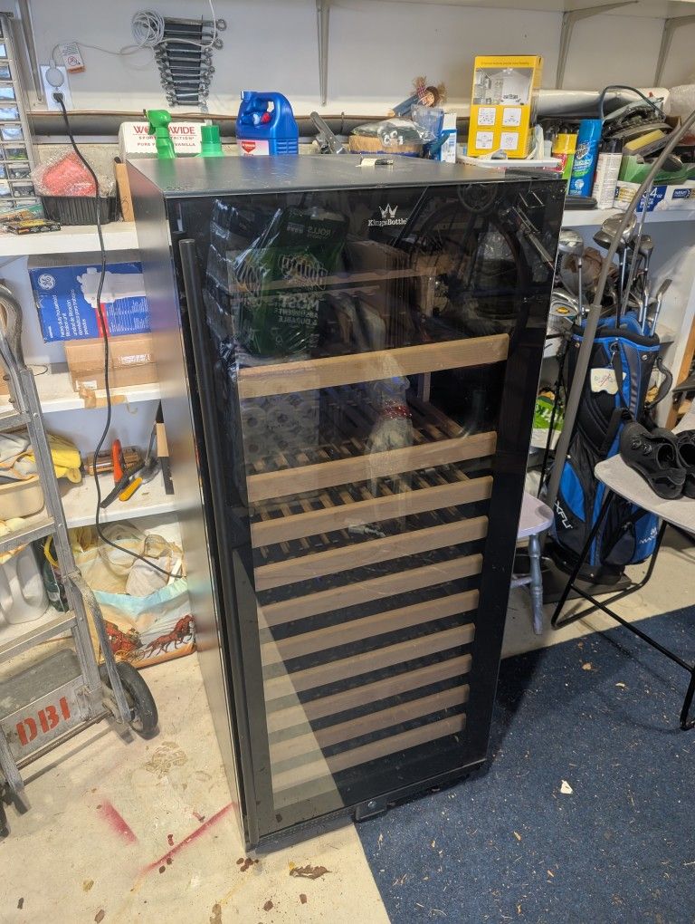120 Bottle, KingsBottle Wine Fridge