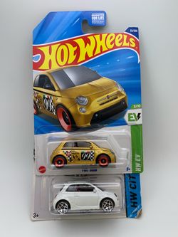 Hot Wheels Fiat 500e HW EV 2-Pack