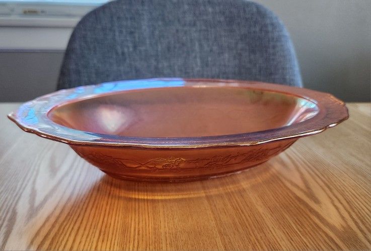 Vintage Carnival Glass Dish