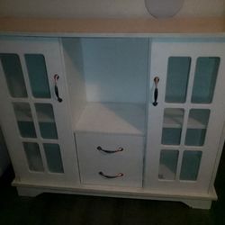 3ft. White TV Stand Asking $20 
