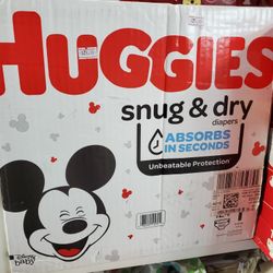 Size 1 Huggies Diapers 
