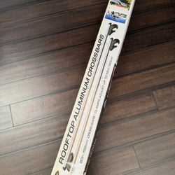 CargoLoc Rooftop Aluminum Crossbars 2 Pc. 60"Adjustable up to 55"