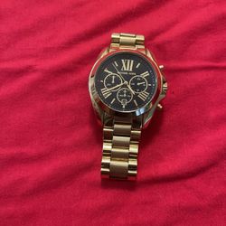 Mens Michael Kors Watch - Gold Stainless Steel 