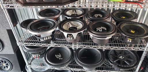 Car Speakers and boxes