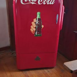 Antique Coca-Cola Fridge Bottle Dispenser