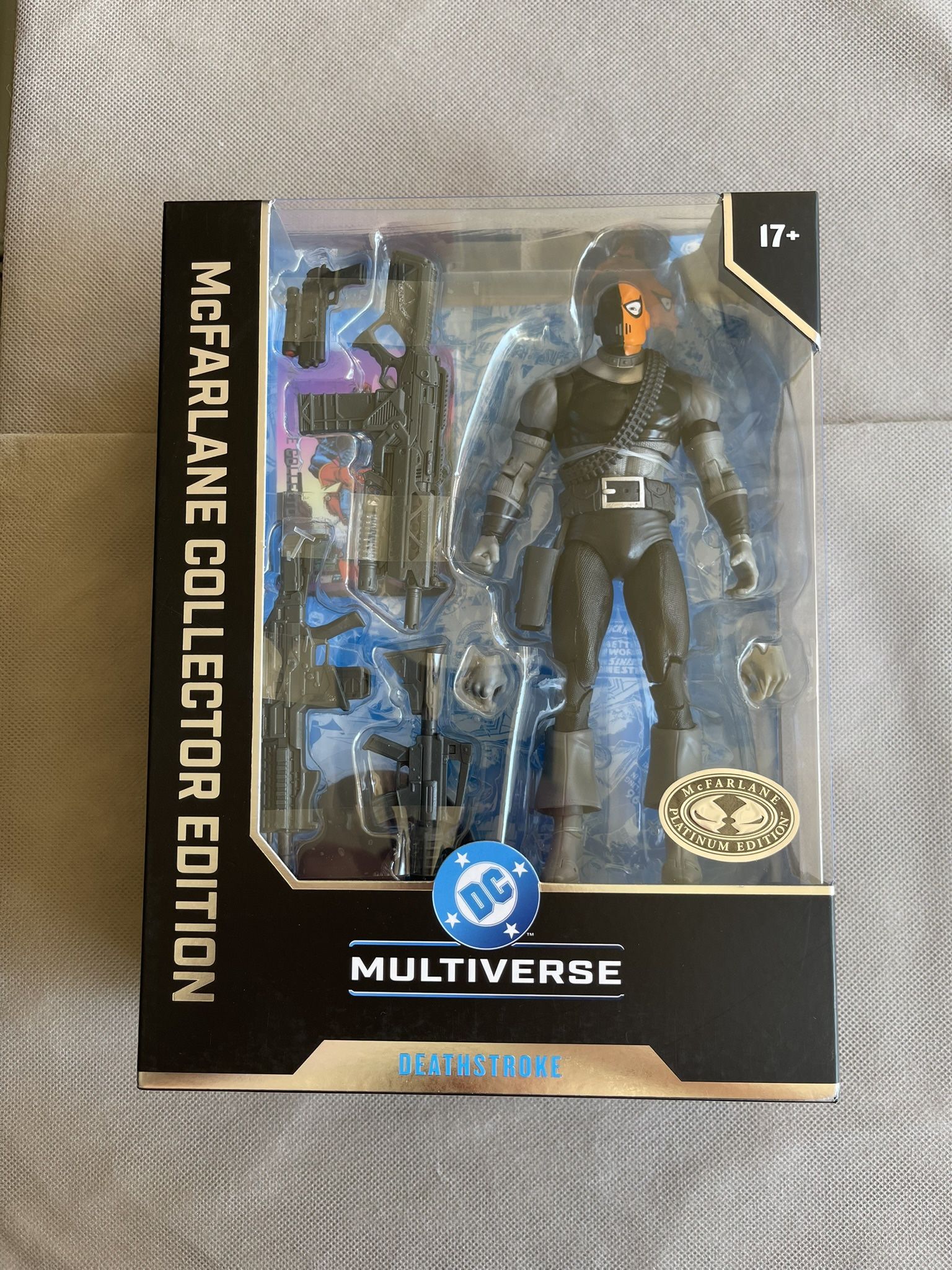 McFarlane DC Multiverse Collector Edition Deathstroke (Platinum Edition)