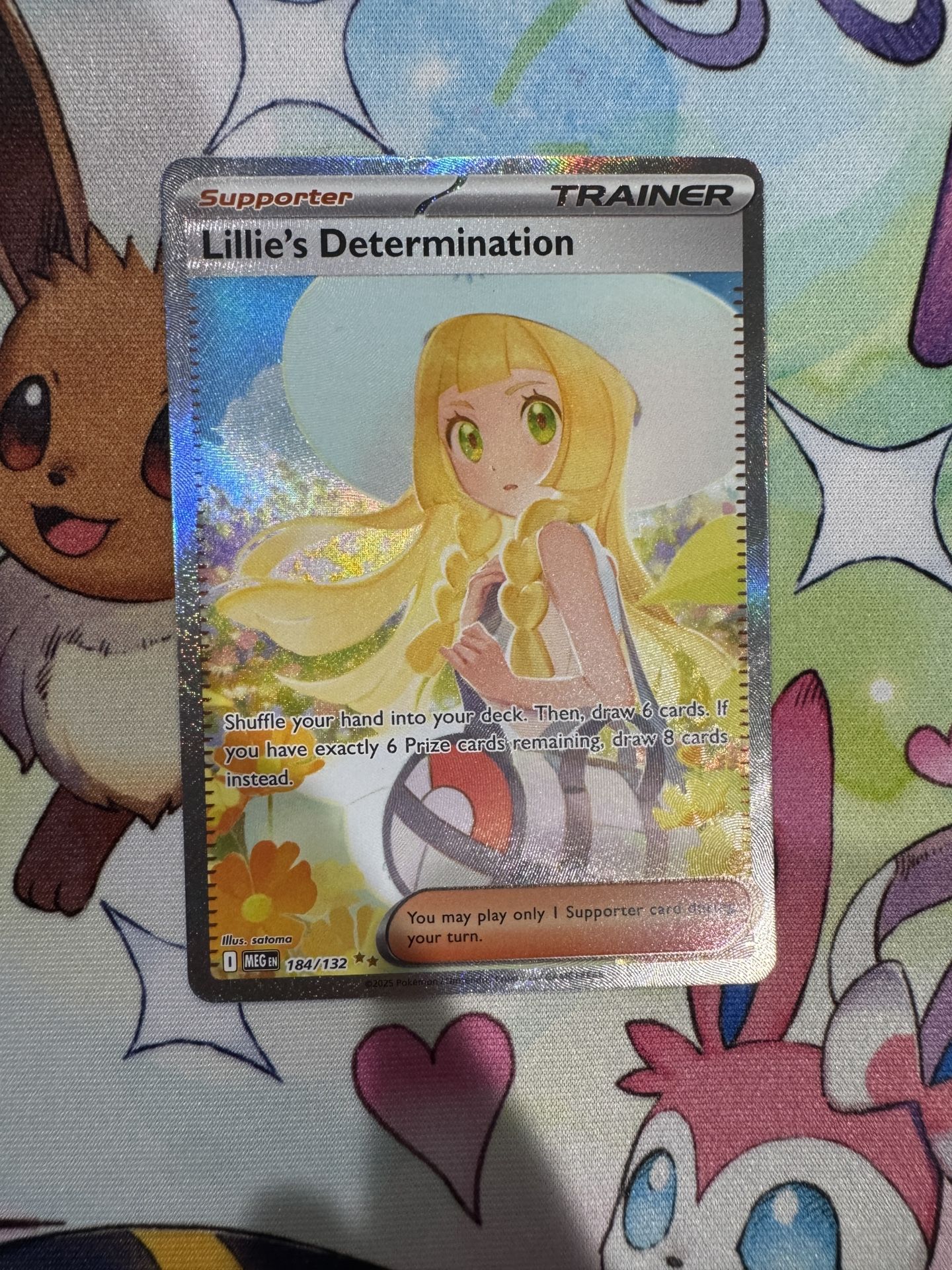 Lillie’s Determination 184/132