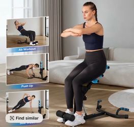 Deep squats glutes exercise machine