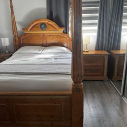 Wood Bedroom Set Queen