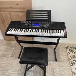 RockJam Keyboard + Stand & Bench (Lightly Used)