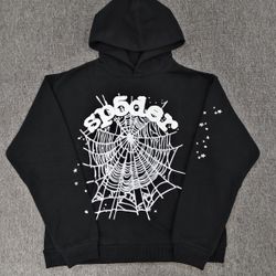 BLACK SPIDER HOODIE