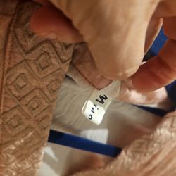 Linen 'MiaMio' Women's Retro Japan Vneck  Blouse