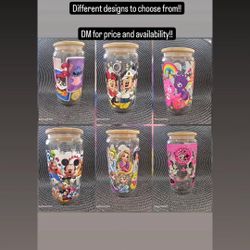 16oz Glass Tumblers