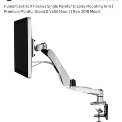 HumanCentric XT-Series Single Monitor Arm VESA Mount