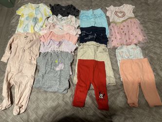 Baby Girl Clothes 0-3 m