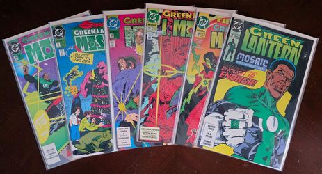 Green Lantern: Mosaic DC Comics 1993 Mixed Lot Of 6 John Stewart Run VF-NM🔥🔥🔥