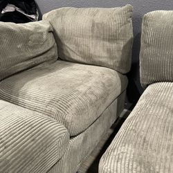 Grey Sectional Couch ( no middle attachment section)