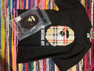 Black ape head tee size large