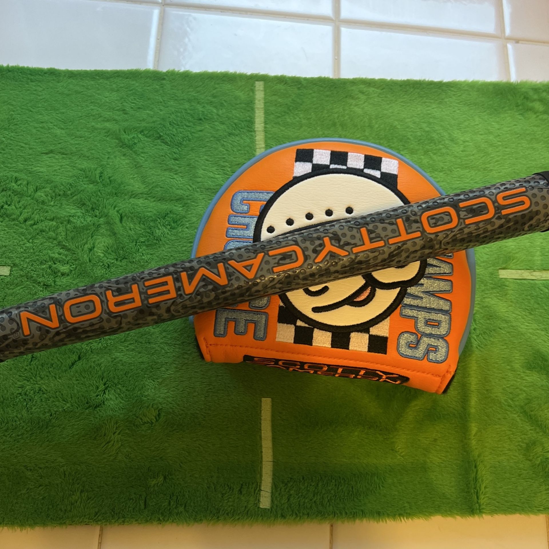 Scotty Cameron Custom Grip And Headcover