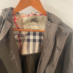 Burberry rain jacket