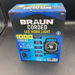 Braun Corded LED work Light 1000 Lumens (BI)