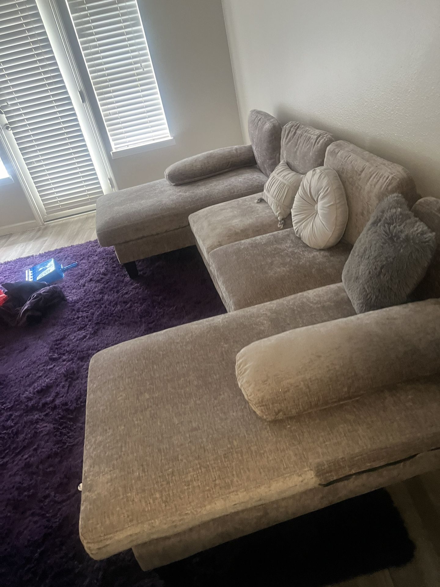 Gray Sectional Couch