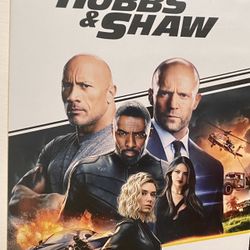Fast Furious Hobbs Shaw Dvd Blu-ray