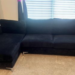 Black Sectional PRICE NEGOTIABLE 