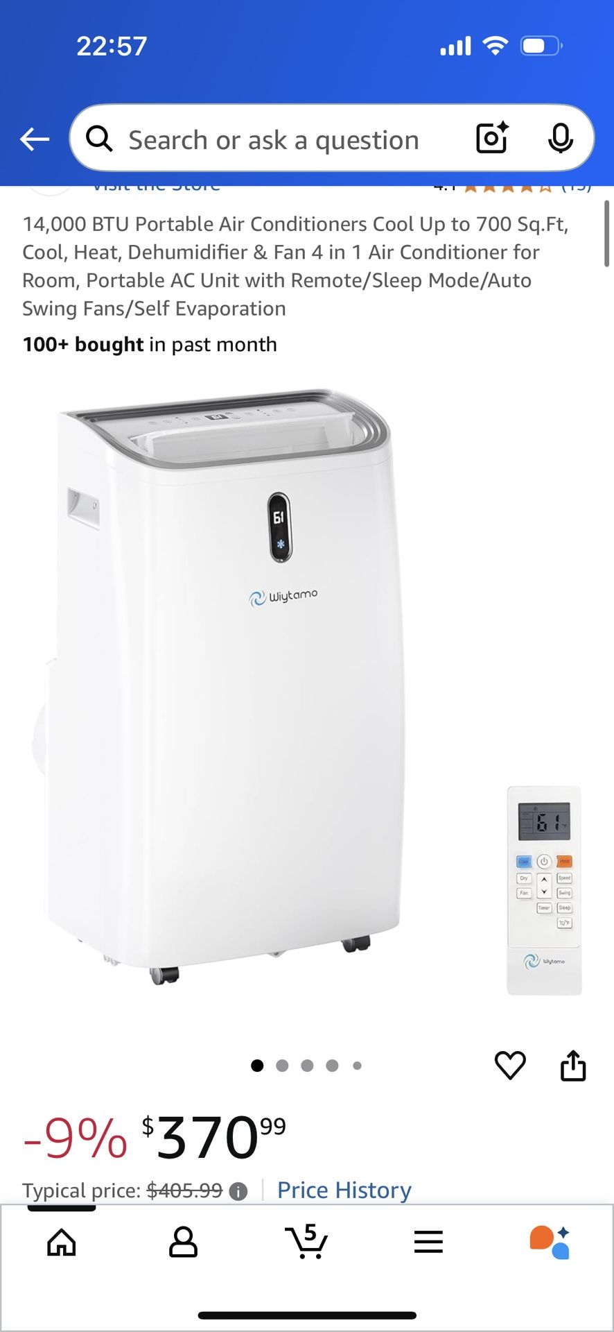 Standing air conditioner NEW