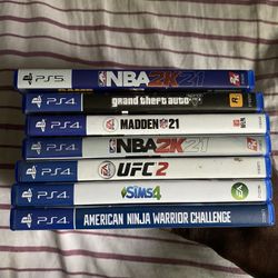 1 PS5 & 6 PS4 Games Bundle $90 ❗️