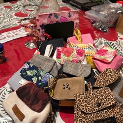 Pouch Bags Hand Made Cotton Fabric  Different Colors 