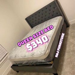 Queen Size Mattress And Bed 