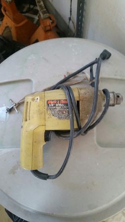 Black & decker 3/8 drill