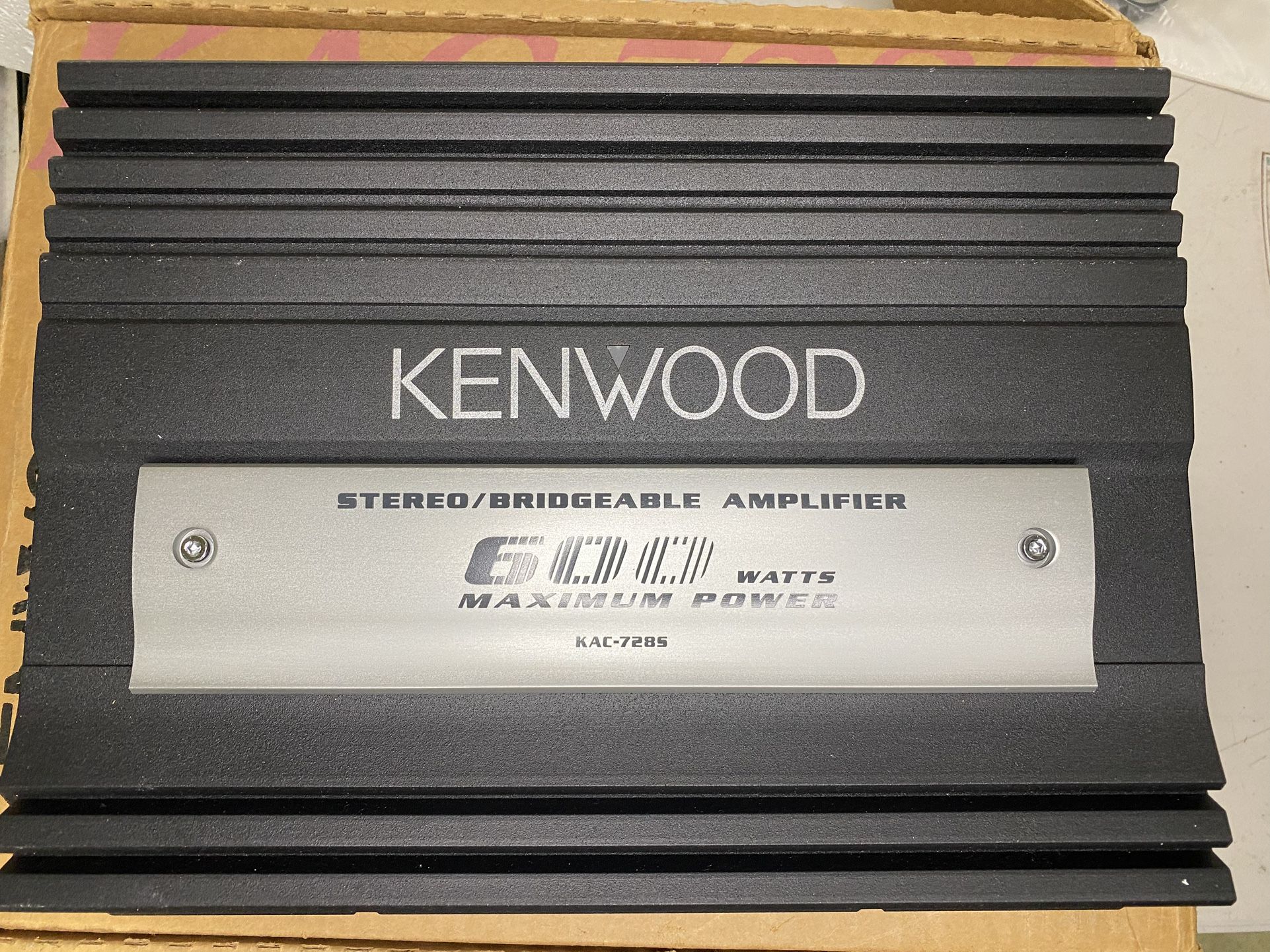 Kenwood Car Amplifier $120