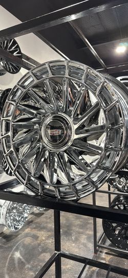 Cadillac wheels tires new 5x-20