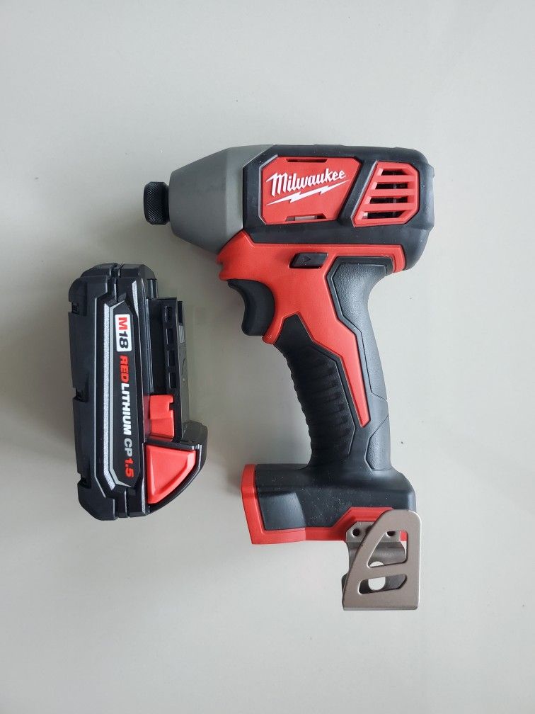 Milwaukee M18 18V Lithium-Ion Cordless 1/4 in. Hex Impact Driver (Tool-Only)