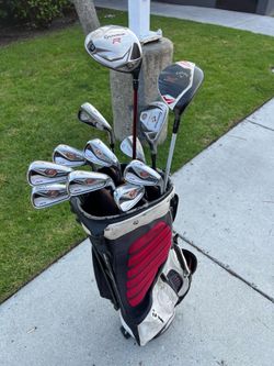 Taylormade R 11 golf clubs.