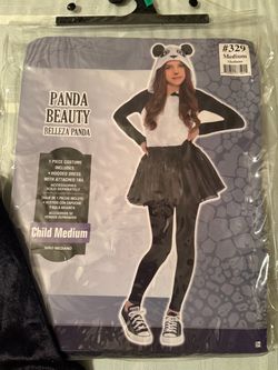 Panda Beauty Child Medium Halloween Costume