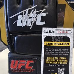 Tito Ortiz SIGNED (JSA COA) UFC Glove autographed MMA