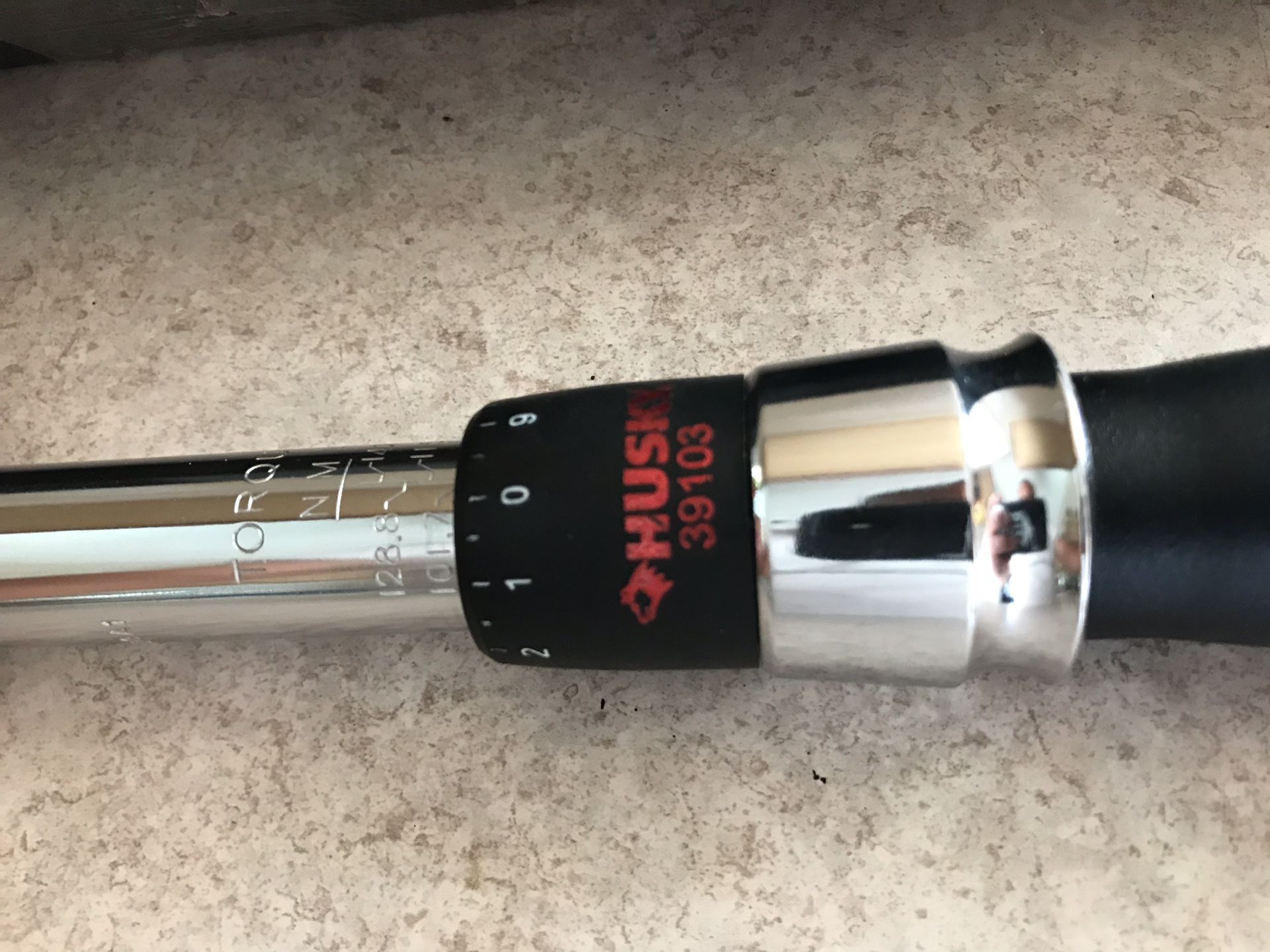 Husky 39103 3/8 torque wrench for Sale in El Paso, TX OfferUp